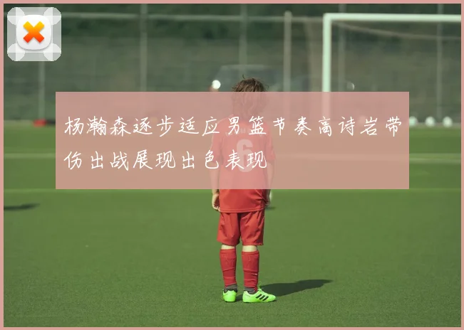 杨瀚森逐步适应男篮节奏高诗岩带伤出战展现出色表现